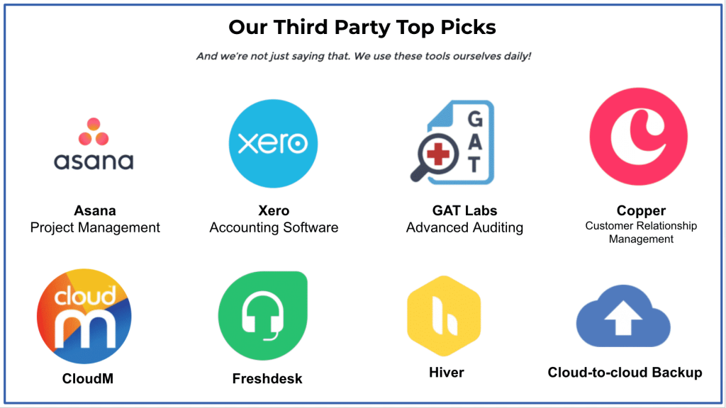 Conry's third party tools top picks