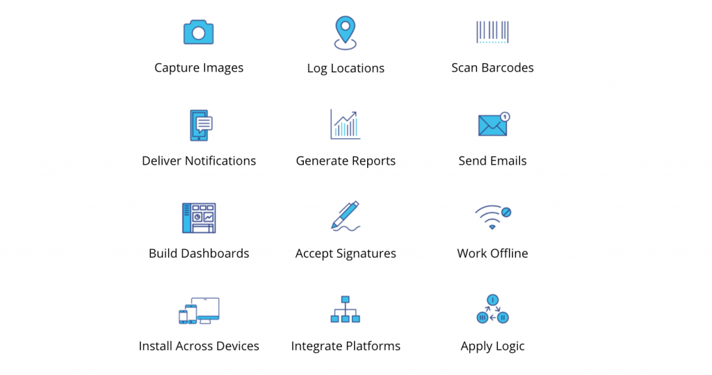 AppSheet features