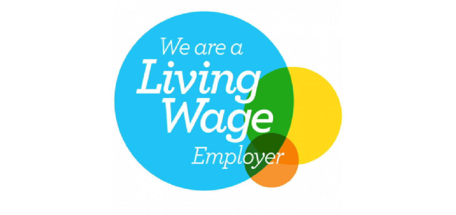 Living wage employer logo.