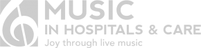 Music in hospitals logo.